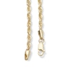 Thumbnail Image 1 of 024 Gauge Solid Rope Chain Necklace in 10K Gold - 20"