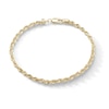 Thumbnail Image 0 of 028 Gauge Solid Rope Chain Bracelet in 10K Gold - 9"