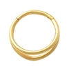 Thumbnail Image 2 of 10K Gold Split Hoop - 16G 3/8"