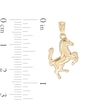 Thumbnail Image 1 of 23mm Rearing Horse Charm in 10K Solid Gold