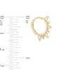 Thumbnail Image 1 of Huggie Hoop Earrings in 10K Gold