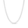 Thumbnail Image 0 of 120 Gauge Solid Curb Chain Necklace in Sterling Silver - 22"