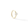 Thumbnail Image 0 of 10K Solid Gold CZ Clicker Hoop - 16G