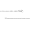 Thumbnail Image 1 of 060 Gauge Solid Cable Chain Paper Clip Necklace in Sterling Silver