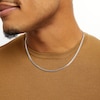 Thumbnail Image 1 of 100 Gauge Cuban Curb Chain Necklace in Solid Sterling Silver - 20"