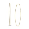 Thumbnail Image 0 of 20mm Paper Clip Hoop Earrings in 10K Gold