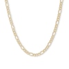 Thumbnail Image 0 of 080 Gauge Figaro Chain Necklace in 10K Hollow Gold - 18"
