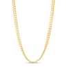 Thumbnail Image 0 of 3.5mm Cuban Curb Chain Necklace in 10K Semi-Solid Gold - 18"