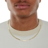 Thumbnail Image 3 of 080 Gauge Valentino Chain Necklace in 10K Hollow Gold - 20"