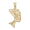 Thumbnail Image 0 of Queen Nefertiti Head Necklace Charm in 10K Stamp Hollow Gold