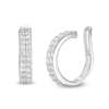 Thumbnail Image 0 of Cubic Zirconia Double Row Ear Cuff in Sterling Silver