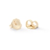 Thumbnail Image 1 of 1/10 CT. T.W. Composite Diamond Circle Stud Earrings in 10K Gold