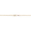 Thumbnail Image 2 of 014 Gauge Diamond-Cut Rope Chain Necklace in 10K Solid Gold - 18"