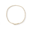 Thumbnail Image 2 of 016 Gauge Diamond-Cut Rope Chain Bracelet in 10K Solid Gold - 7.5"