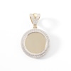Thumbnail Image 0 of 1 CT. T.W. Diamond Double Frame Medallion Necklace Charm in 10K Gold
