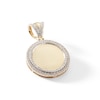 Thumbnail Image 1 of 1 CT. T.W. Diamond Double Frame Medallion Necklace Charm in 10K Gold