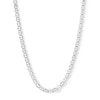 Thumbnail Image 0 of Made in Italy 100 Gauge Mariner Chain Necklace in Solid Sterling Silver – 20"