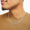 Thumbnail Image 1 of Made in Italy 100 Gauge Mariner Chain Necklace in Solid Sterling Silver – 20"