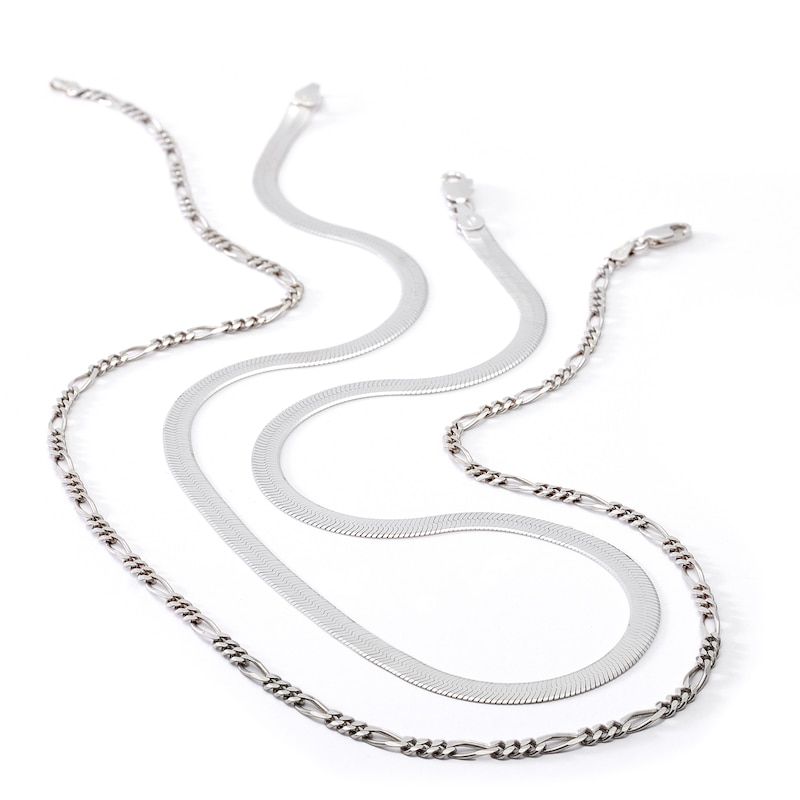 The Editor Chain Set in Sterling Silver