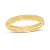 Thumbnail Image 0 of Made in Italy 3mm Shimmer Band in 10K Gold - Size 7