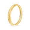 Thumbnail Image 1 of Made in Italy 3mm Shimmer Band in 10K Gold - Size 7