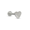 Thumbnail Image 0 of Titanium Heart Stud - 16G 5/16"