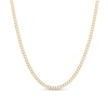 Thumbnail Image 0 of 2.8mm Miami Cuban Chain Necklace in 10K Semi-Solid Gold - 22"