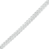 Thumbnail Image 0 of Made in Italy Pavé Miami Curb Chain Bracelet in Solid Sterling Silver - 8.5"
