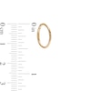 Thumbnail Image 1 of 016 Gauge 10mm Cartilage Hoop in 14K Gold
