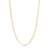 Thumbnail Image 0 of 1.75mm Diamond-Cut Light Curb Chain Necklace in 10K Solid Gold - 18"