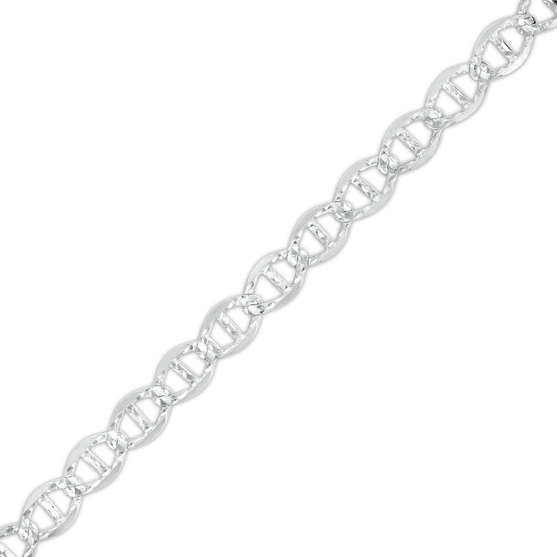 Made in Italy 4.4mm Diamond-Cut Mariner Chain Bracelet in Solid Sterling Silver - 7.5"