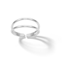 Thumbnail Image 0 of Sterling Silver Double Row Cuff Midi/Toe Ring