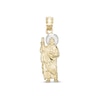 Thumbnail Image 0 of Small Saint Jude Two-Tone Necklace Charm in 10K Gold