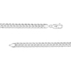 Thumbnail Image 1 of 5.2mm Miami Curb Chain Necklace in 10K Semi-Solid White Gold - 24"