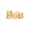 Thumbnail Image 2 of Script Name Personalized Ring in Solid Sterling Silver with 14K Gold Plate (1 Line)