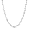 Thumbnail Image 0 of Sterling Silver Diamond Tennis Necklace - 20"