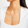 Thumbnail Image 1 of 10K Solid Gold Jesus Necklace Charm