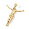 Thumbnail Image 2 of 10K Solid Gold Jesus Necklace Charm