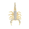 Thumbnail Image 0 of ​​​​​​​​​​​​​​10K Solid Gold 1/10 CT. T.W. Diamond Scorpion Charm