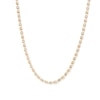 Thumbnail Image 0 of 10K Solid Gold Diamond-Cut Valentino Tri-Tone Chain Made in Italy