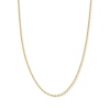 Thumbnail Image 0 of 10K Hollow Gold Diamond-Cut Cable Chain Made in Italy