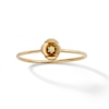 Thumbnail Image 0 of 10K Solid Gold CZ Poppy Ring