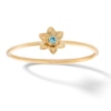 Thumbnail Image 0 of 10K Solid Gold CZ Daffodil Ring