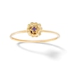 Thumbnail Image 0 of 10K Solid Gold CZ Violet Ring