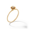 Thumbnail Image 2 of 10K Solid Gold Cultured Freshwater Pearl Rose Ring