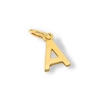 Thumbnail Image 1 of 14K Semi-Solid Gold A Charm