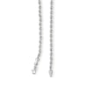 Thumbnail Image 1 of 10K Hollow White Gold Rope Chain - 26"