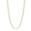 Thumbnail Image 0 of 10K Semi-Sold Gold Cable Chain