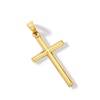 Thumbnail Image 2 of 14K Hollow Gold Small Reversible Cross Charm