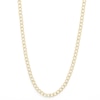Thumbnail Image 0 of 14K Hollow Gold Beveled Curb Chain - 20"